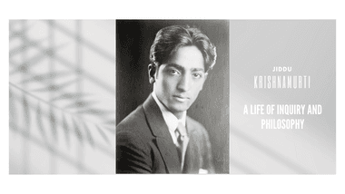 Who was Jiddu Krishnamurti