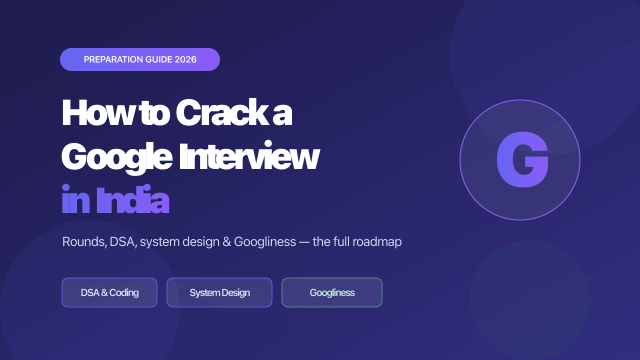 How to Crack a Google Interview in India (2026 Guide)