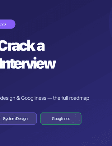 How to Crack a Google Interview in India (2026 Guide)