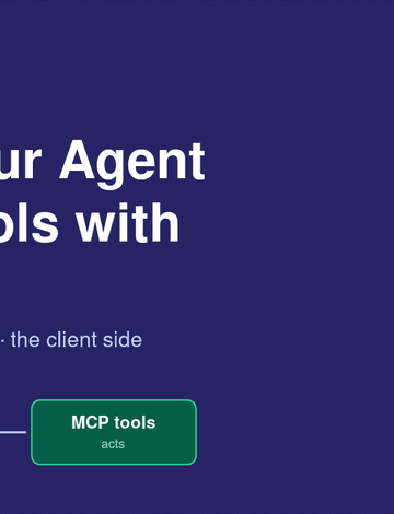 Python agent connected to MCP tools behind a padlock — building an MCP client in Python, Part 5 of the agentic AI series